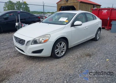 2013 Volvo S60 T5/T5 Platinum/T5 Premier/T5 Premier Plus from USA, damaged, VIN YV1612FH7D2173891